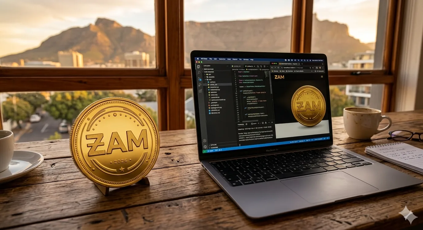 Mine ZAM on any laptop — Cape Town, South Africa